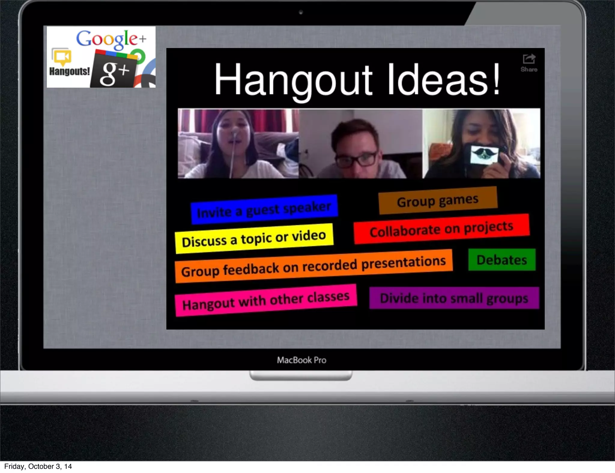 Friday, October 3, 14 
 