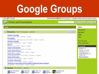 Google Groups 