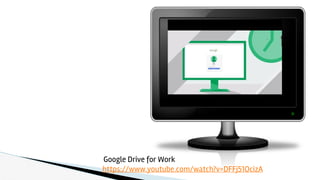Google Drive for Work
https://www.youtube.com/watch?v=DFFj51OcizA
 