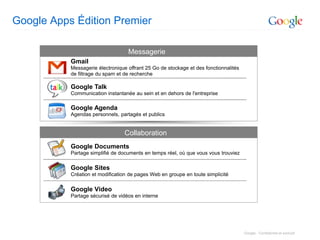 Plus de 10 000 clients actifs du système Google Search Appliance, position de leader sur le marché