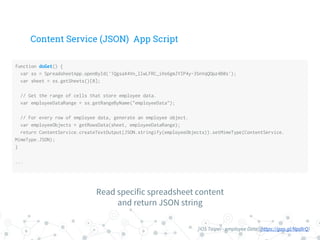 Google apps script introduction | PDF