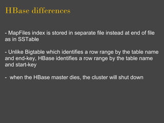 Google Bigtable Paper Presentation | PDF