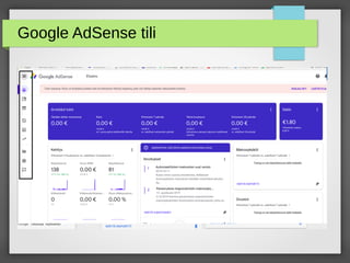 Google AdSense tili
 