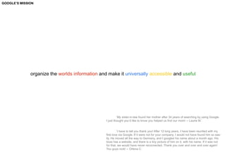 Google Brand Analysis