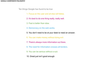 Google Brand Analysis