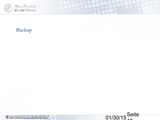 01/30/15
Seite
Backup
 