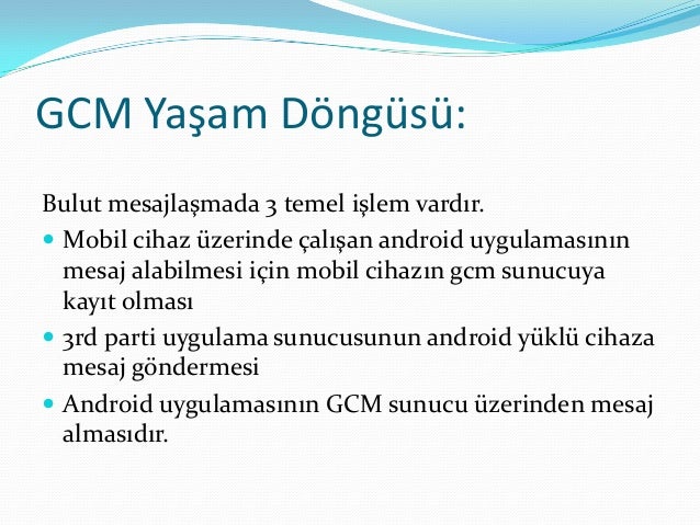 Gcm forex mobil uygulama