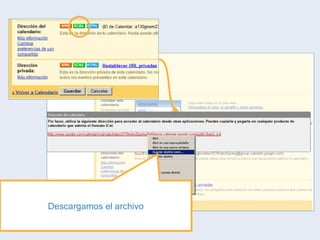 Descargamos el archivo 