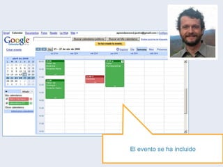 El evento se ha incluido 