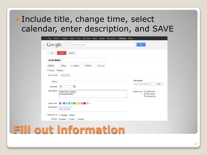 online fill in calendar