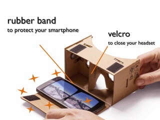 velcro
to close your headset
rubber band
to protect your smartphone
 