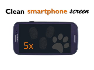 5x
smartphone screenClean
 