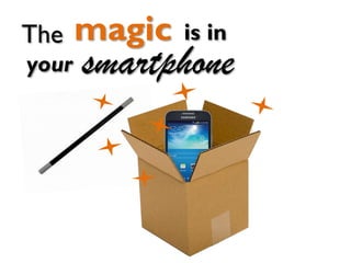 The
your smartphone
is inmagic
 