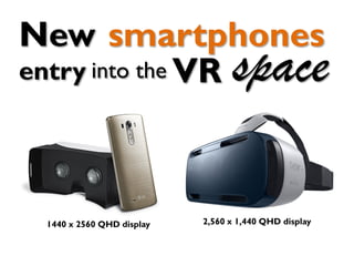 1440 x 2560 QHD display
smartphones
spaceentry
New
into the VR
2,560 x 1,440 QHD display
 