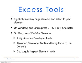 Google Chrome developer tools | PDF