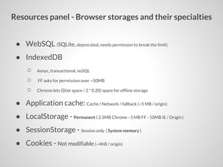Ustream Techtalks: Google Chrome Developer Tools | PDF
