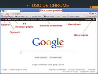• USO DE CHROME
 