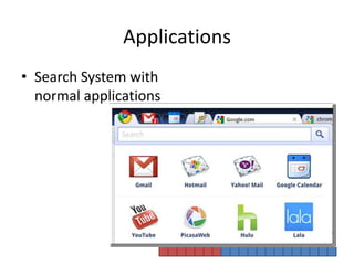 ApplicationsSearch System with normal applications