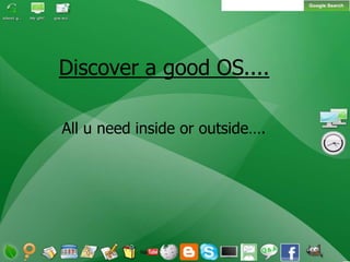 Good Os Google Chrome Os new inovation by Google | PPSX