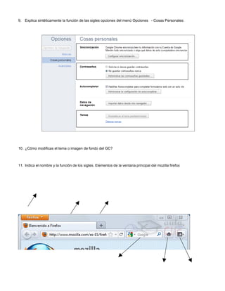 Google chrome y mozila firefox