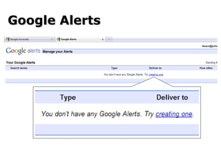 Google Alerts 