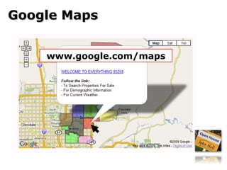 Google Maps www.google.com/maps 