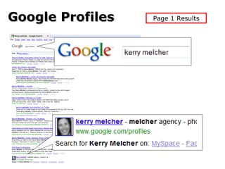 Google Profiles Page 1 Results 