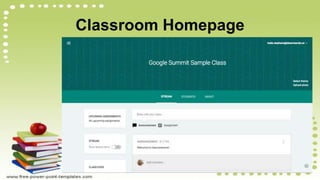 Classroom Homepage
 