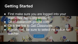 Google Classroom - The Very Basics | PDF