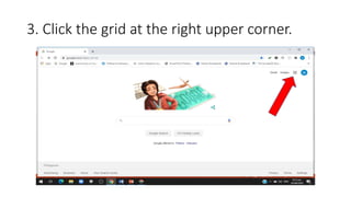 3. Click the grid at the right upper corner.
 