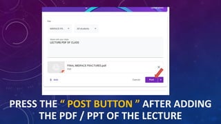 Google classroom tutorial | PDF