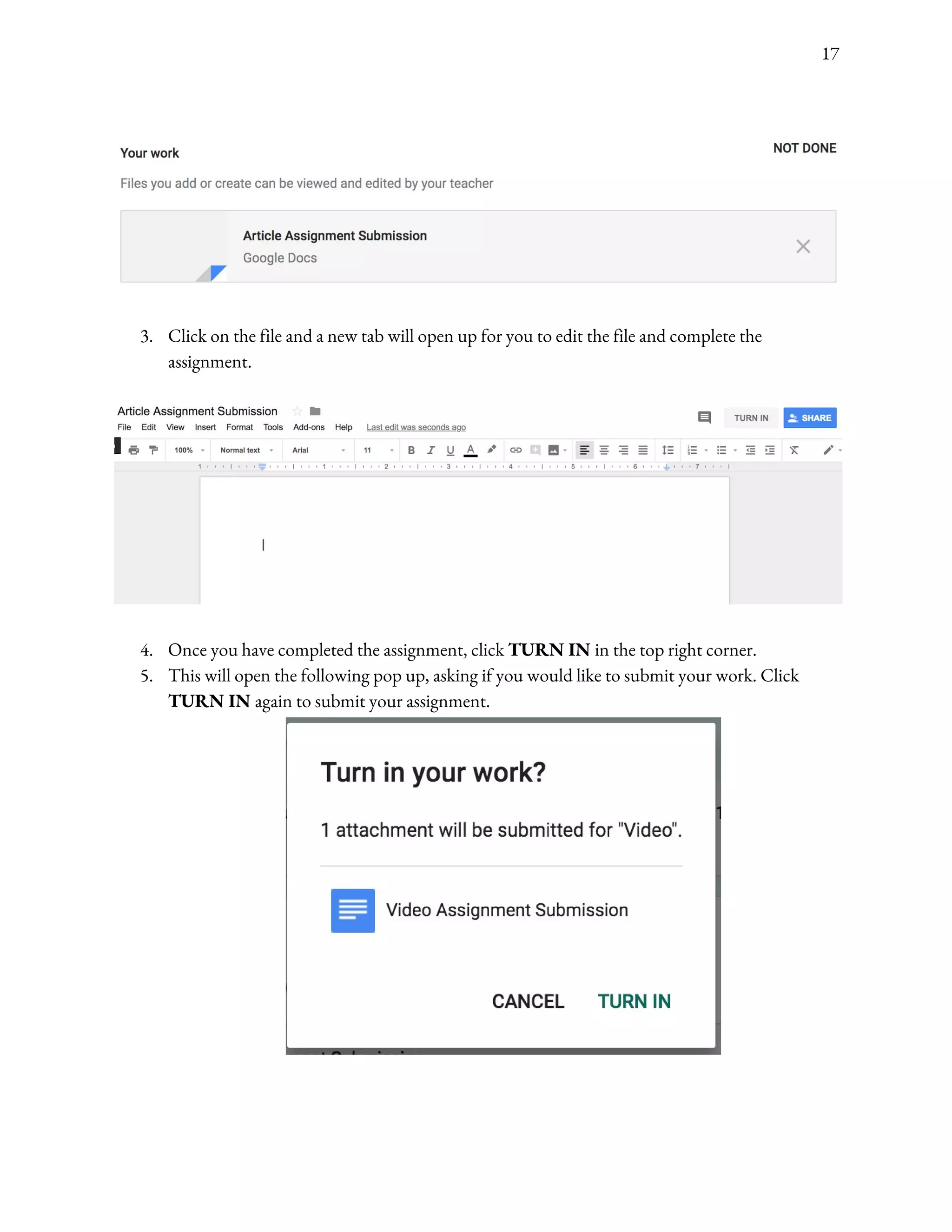 Google classroom user_guide