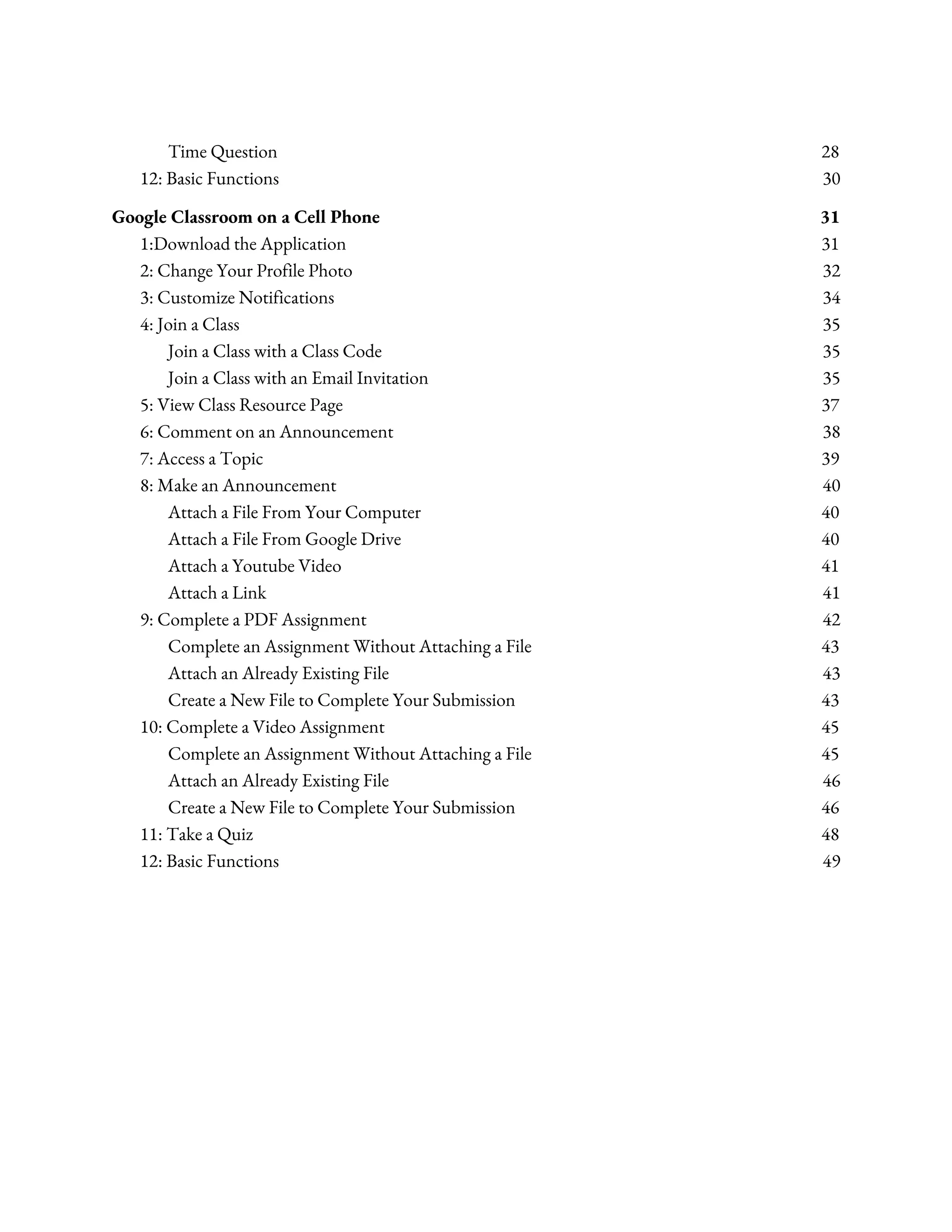 Google classroom user_guide