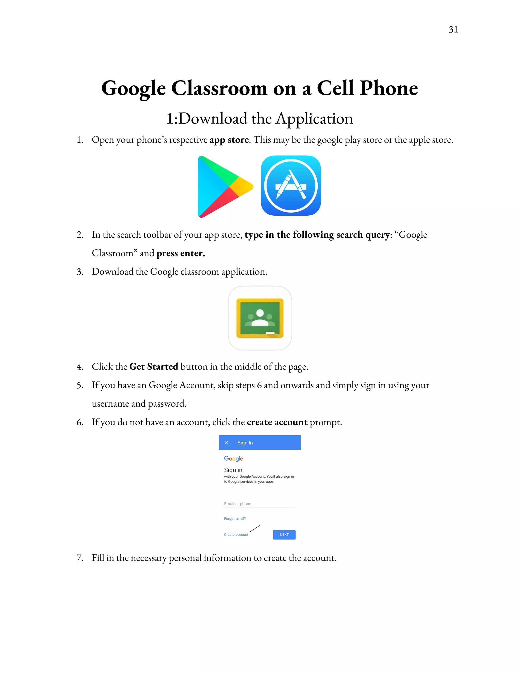 Google classroom user_guide