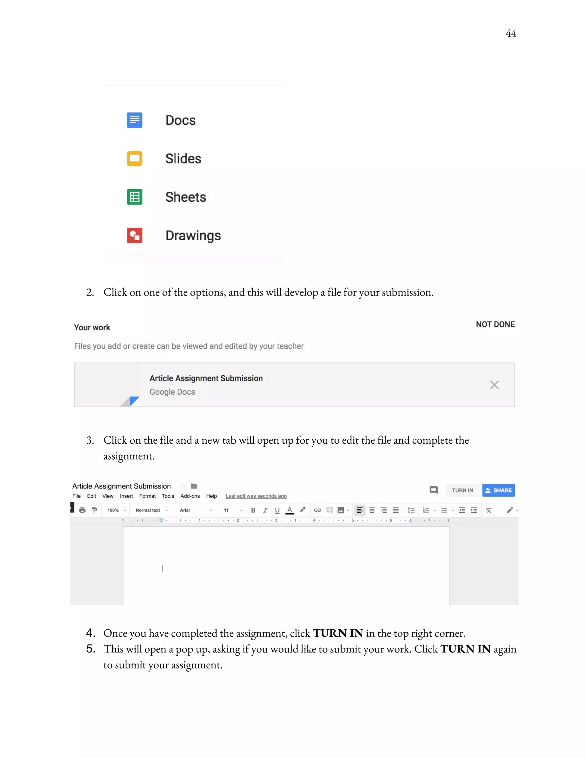 Google classroom user_guide