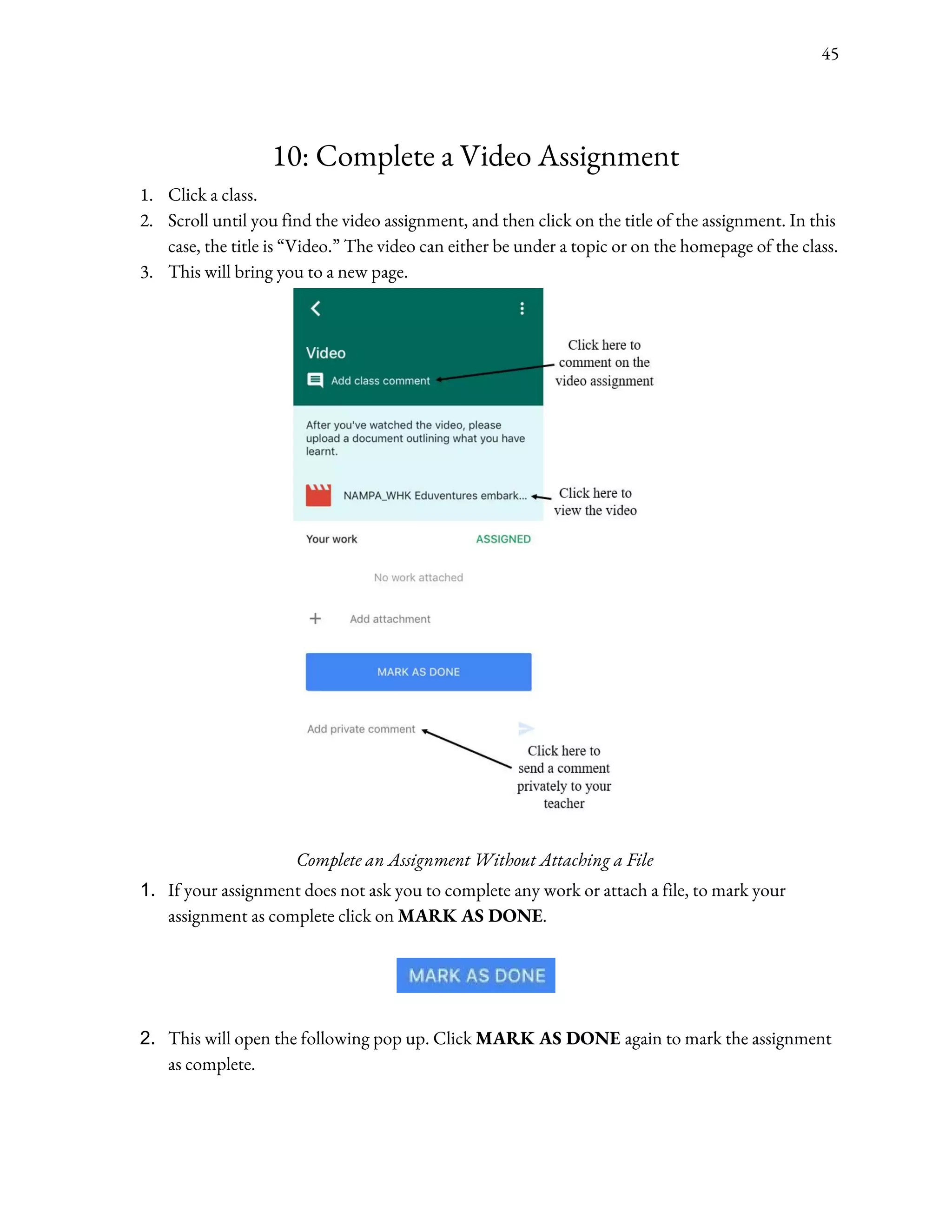 Google classroom user_guide