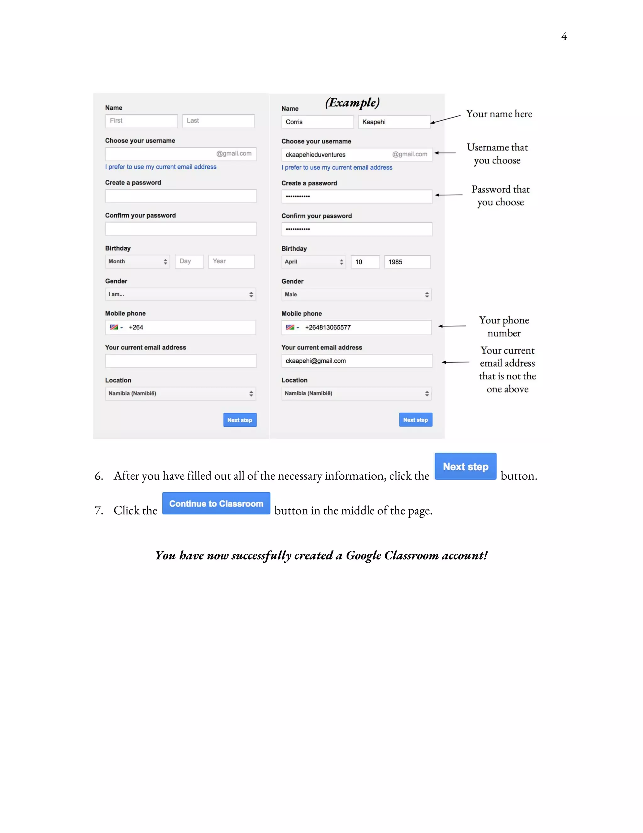 Google classroom user_guide