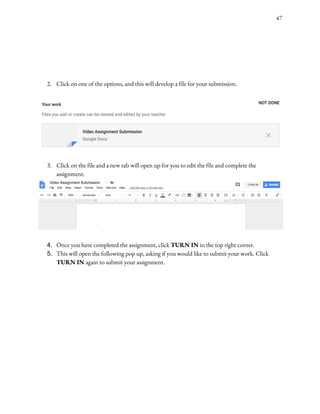 Google classroom user_guide