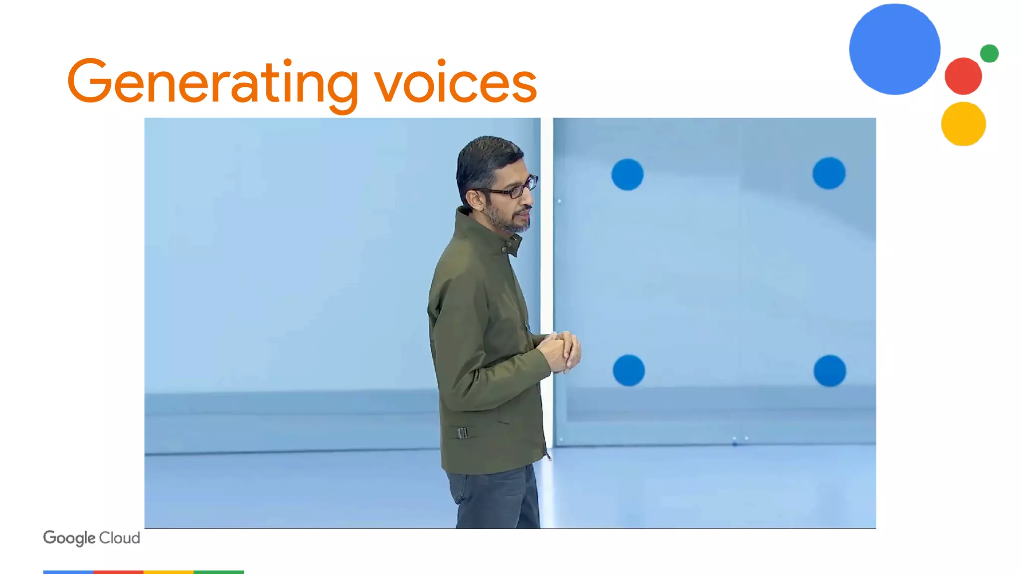 Generating voices
 