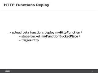 Google cloud functions | PPTX