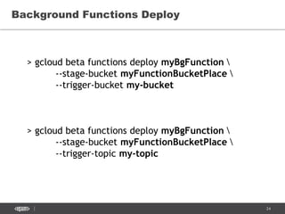 Google cloud functions | PPTX