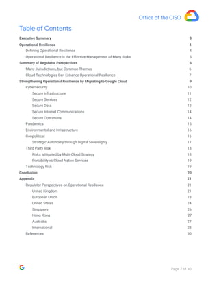 Strengthening Operational Resilience in Financial Services by Migrating ...