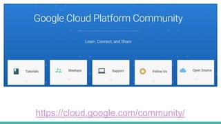 https://cloud.google.com/community/
 