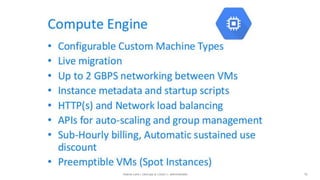 Cloud computing by Google Cloud Platform - Presentation | PPTX