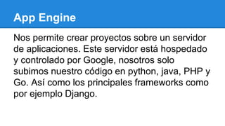 Google Cloud Platform y Python | PPTX