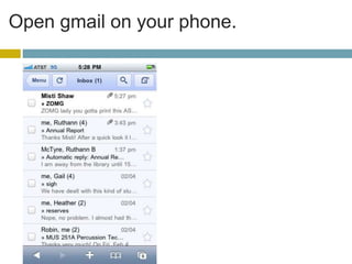 Open that important email