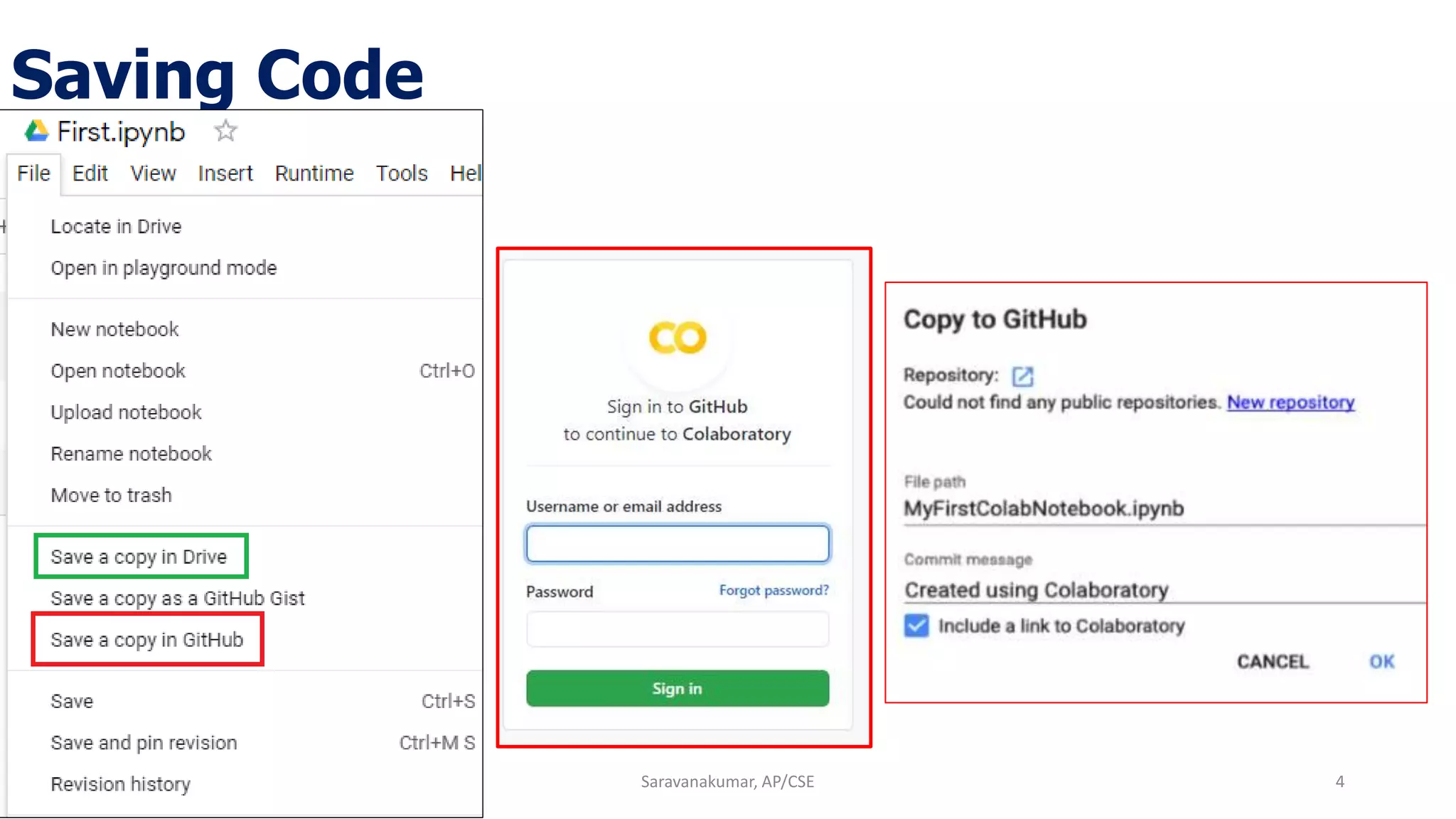 Google colab documenting and saving your code | PPTX