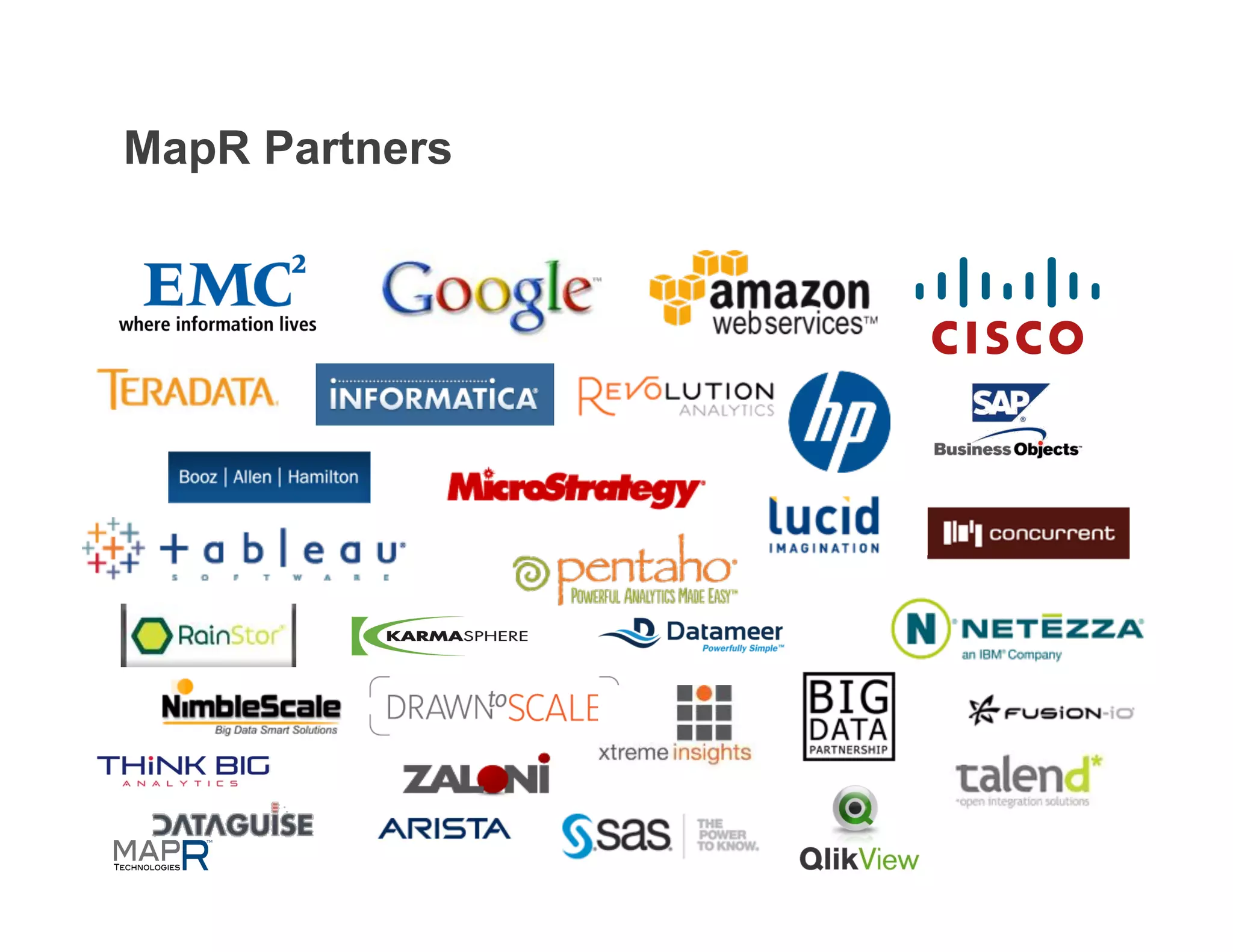 MapR Partners
 