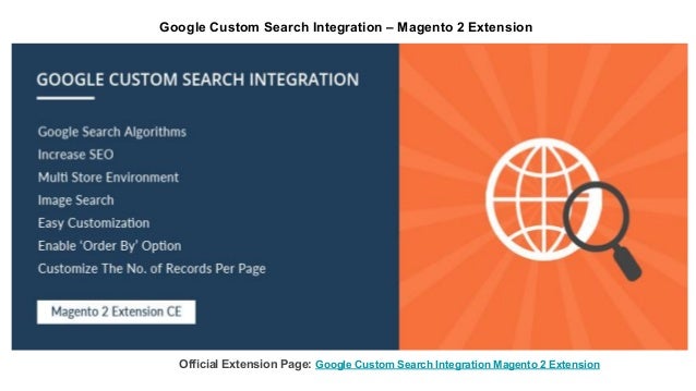 Google Custom Search Integration – Magento 2 Extension