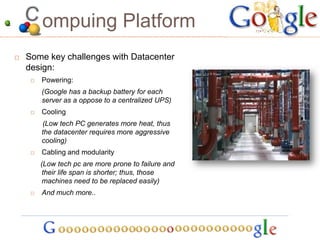 Google data centers | PPTX